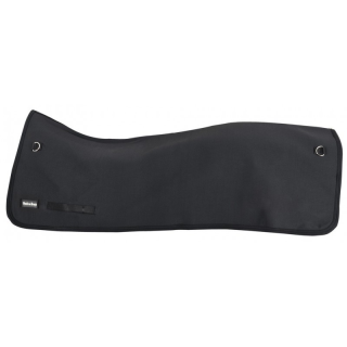 Chauffe dos back on track noir 100x120